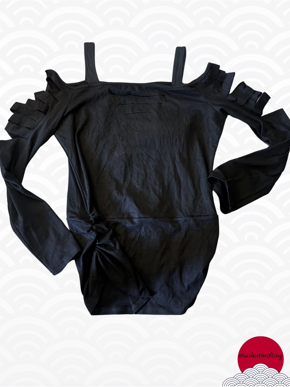 Cutout Cold Shoulder Top - Picture 10 of 10